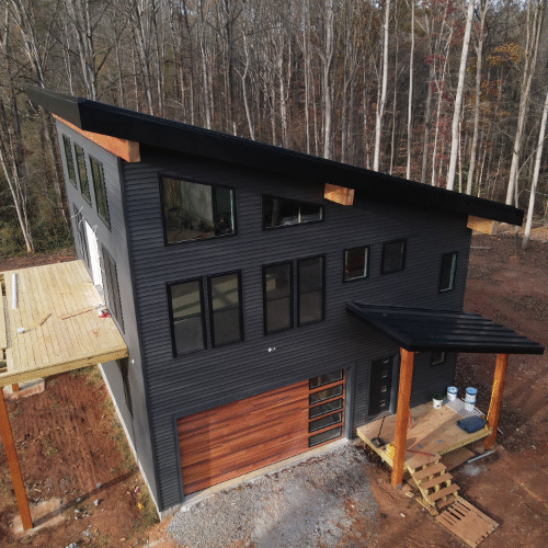 24 Gauge STANDING SEAM Metal Roof, New Construction