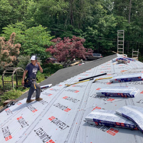 GAFS "AMERICAN HARVEST" Architectural Shingle Series, "APPALACHIAN SKY" Color